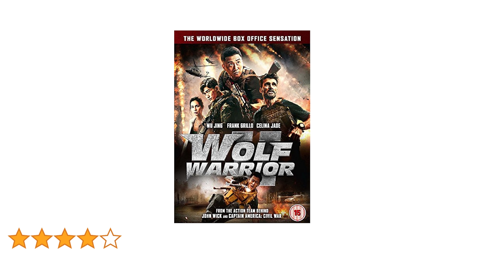 (未使用･未開封品)Live in Wolverhampton 2 [DVD] Wolf Warrior II [DVD]: Amazon.co.uk: Wu Jing, Frank Grillo